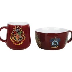 Harry Potter - Juego de Desayuno Taza y Cuenco Crestas