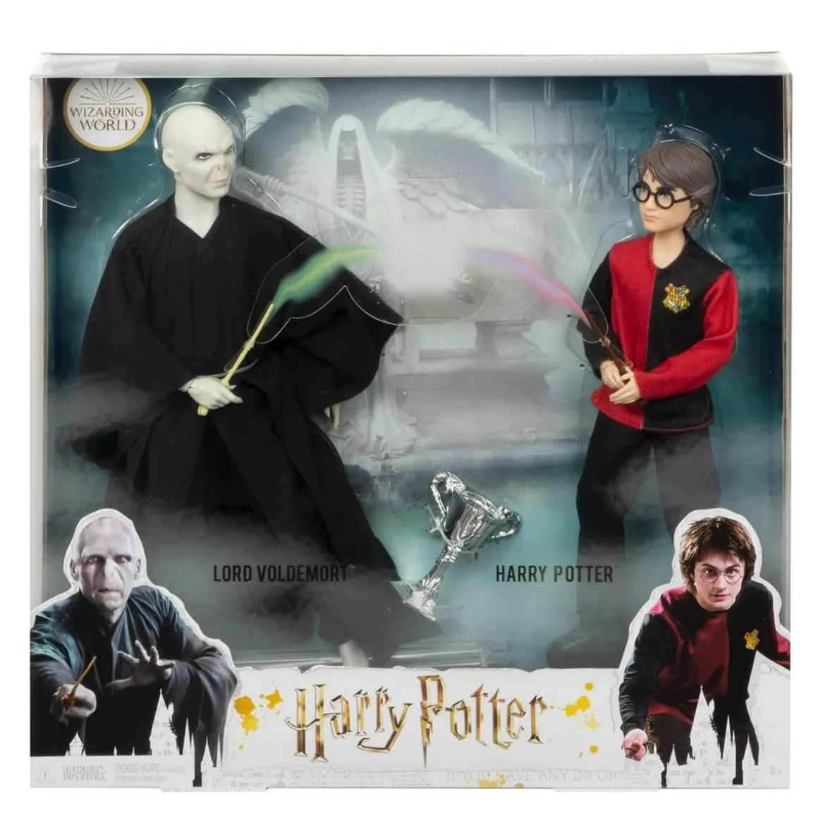 Harry Potter - Pack 2 Figuras Harry potter VS Voldemort