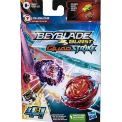 Hasbro - Beyblade - Beyblade Quad Strike: juego y batalla de trompos surtidos (Varios modelos) ㅤ