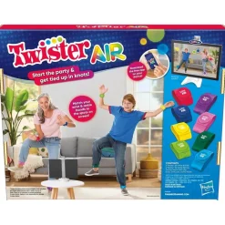 Hasbro - Juego de mesa Twister Air con aplicación