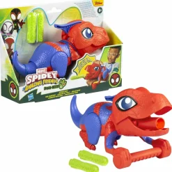 Hasbro - Marvel Spidey and His Amazing Friends - Dino-Webs Lanzador arácnido