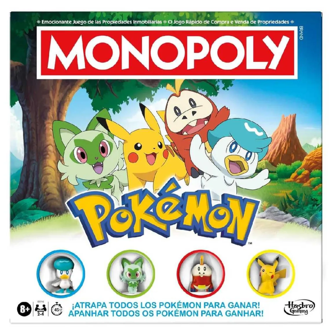 Hasbro - Monopoly Edición Pokémon