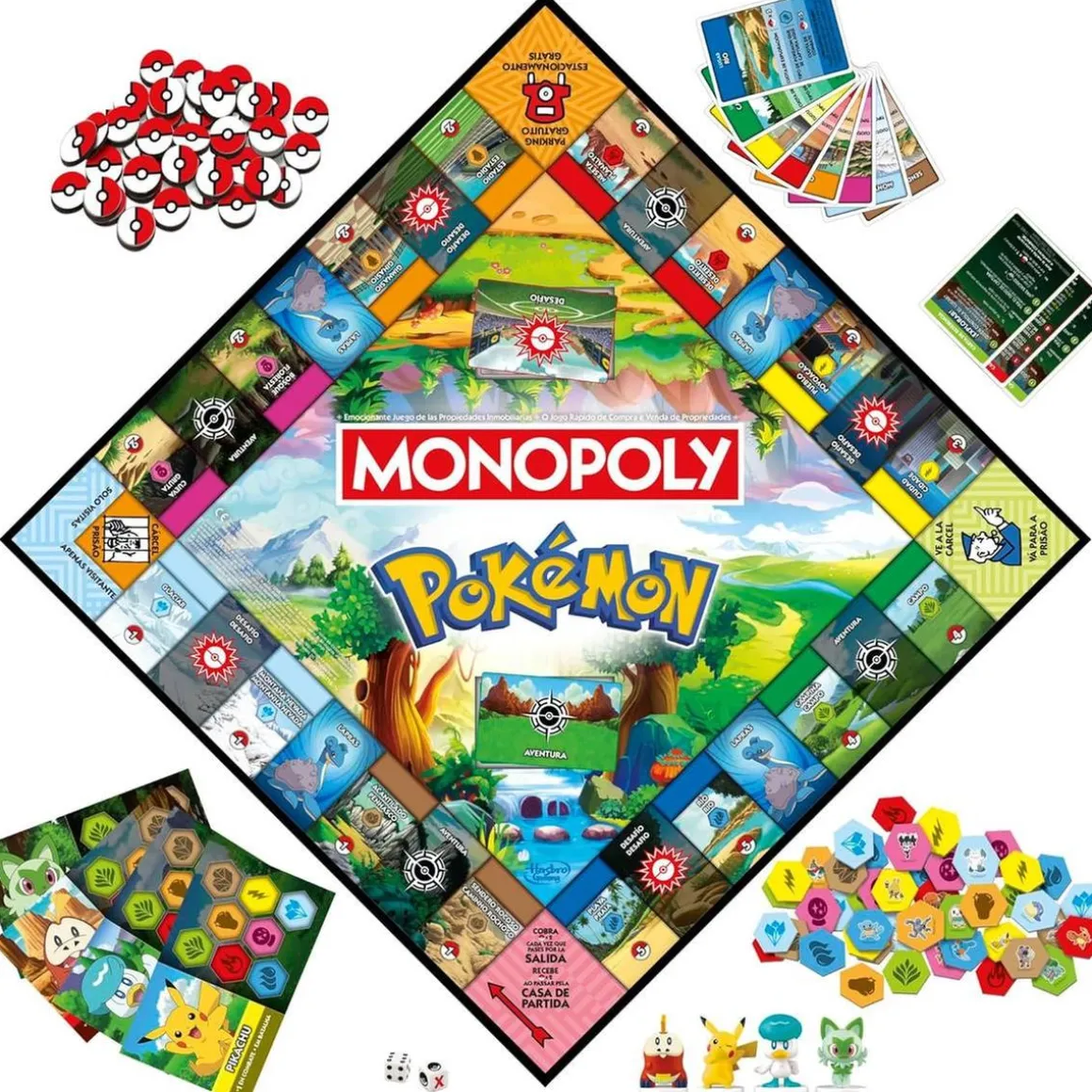 Hasbro - Monopoly Edición Pokémon
