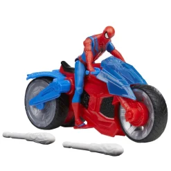 Hasbro - Spider-man - Moto Arácnida Spider-Man - Set de Juego con Figura y Proyectiles ㅤ