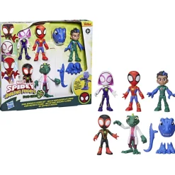 Hasbro - Spidey and his Amazing Friends - Set de Dino Heroes y Lizard