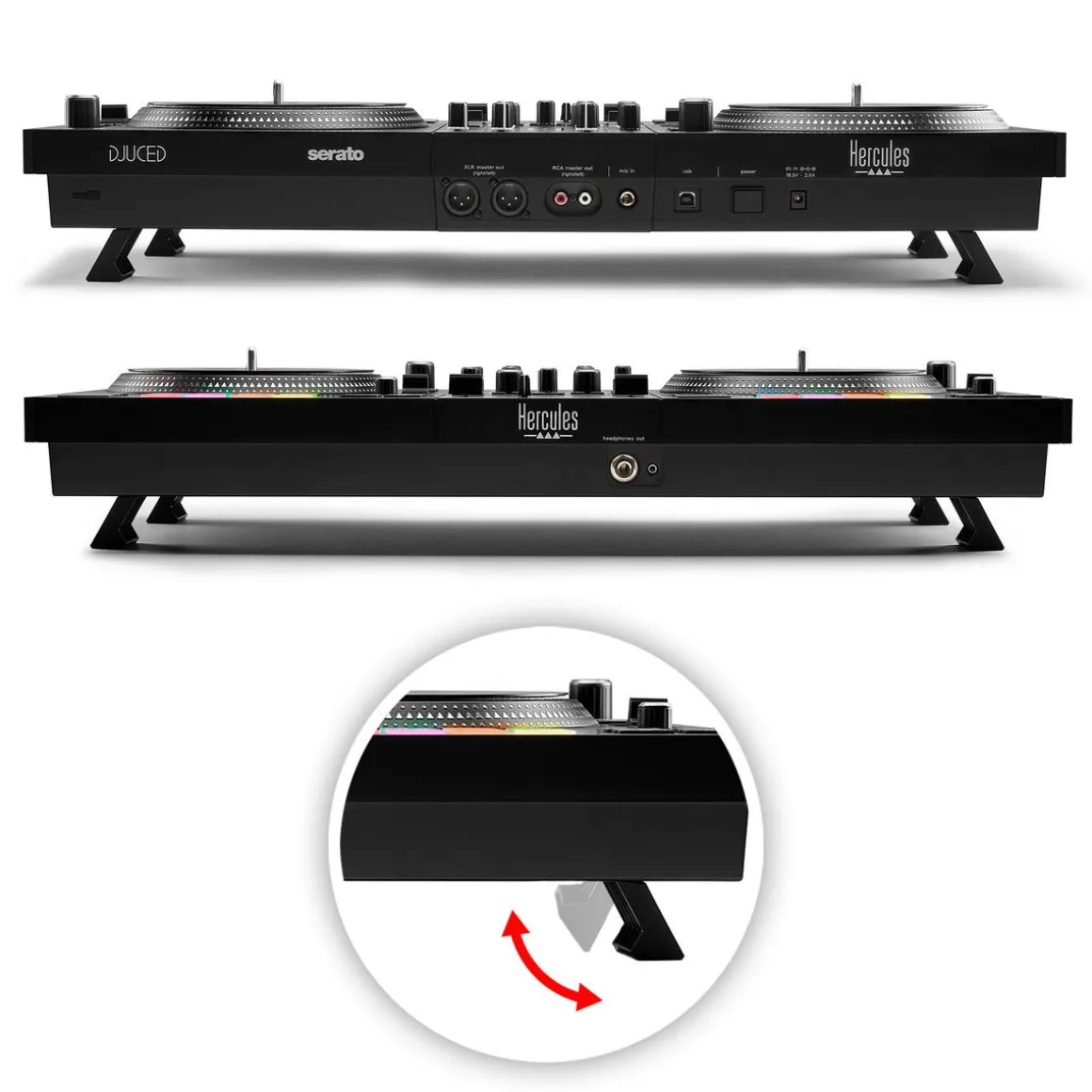 Hercules - Mesa mezclas DJControl Inpulse T7