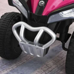Homcom - Andador Quad Cuatrimoto Rosa HomCom