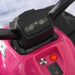 Homcom - Andador Quad Cuatrimoto Rosa HomCom