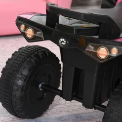 Homcom - Andador Quad Cuatrimoto Rosa HomCom