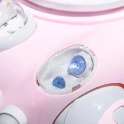 Homcom - Andador Rosa para bebés