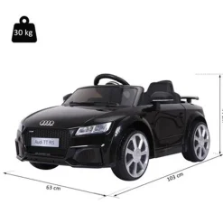 Homcom - Audi TT eléctrico negro