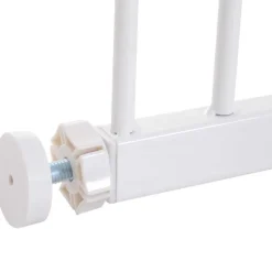 Homcom - Barrera Metálica para perro