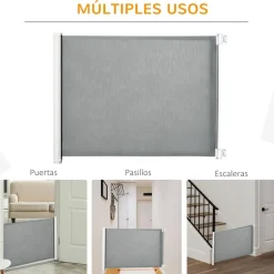 Homcom - Barrera seguridad para interiores