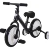 Homcom - Bicicleta de Equilibrio con Pedales Negra HomCom