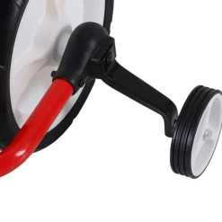 Homcom - Bicicleta de Equilibrio con Pedales Roja HomCom