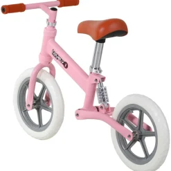 Homcom - Bicicleta de Equilibrio Sin Pedales Rosa HomCom