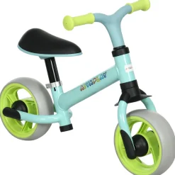 Homcom - Bicicleta Equilibrio ajustable Azul