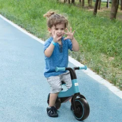 Homcom - Bicicleta sin pedales azul