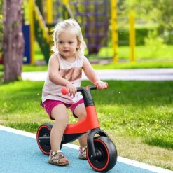 Homcom - Bicicleta sin pedales rojo