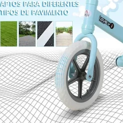 Homcom - Bicicleta sin pedales para niños