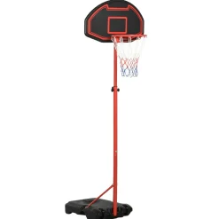 Homcom - Canasta baloncesto ajustable con base