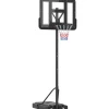 Homcom - Canasta completa baloncesto con base 365 cm