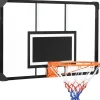 Homcom - Canasta de baloncesto con red