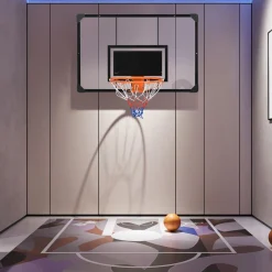 Homcom - Canasta de baloncesto con red