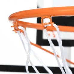 Homcom - Canasta de baloncesto con red