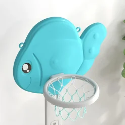 Homcom - Canasta infantil baloncesto para interior