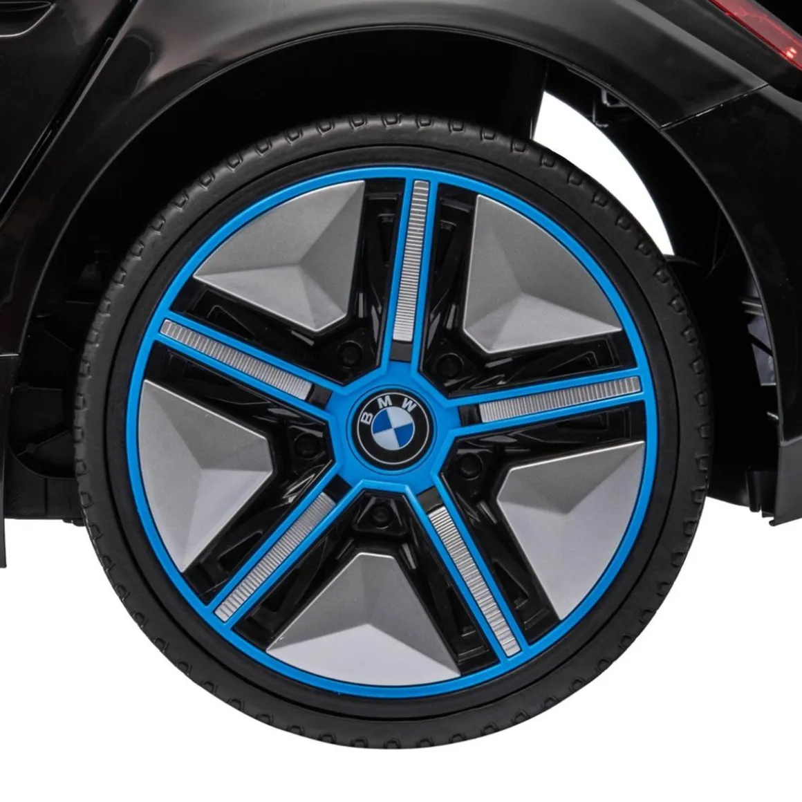 Homcom - Coche elécrico BMW i4 Negro