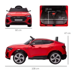 Homcom - Coche eléctrico Audi e-tron