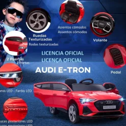 Homcom - Coche eléctrico Audi e-tron
