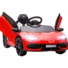 Homcom - Coche eléctrico Lamborghini Aventador Rojo 12 V