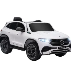 Homcom - Coche Eléctrico Mercedes-Benz EQA Blanco