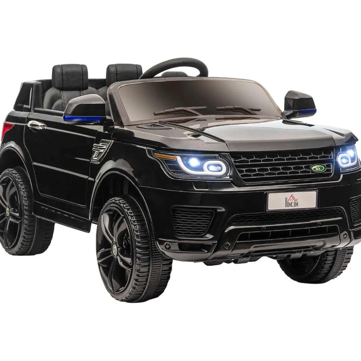 Homcom - Coche eléctrico SUV negro