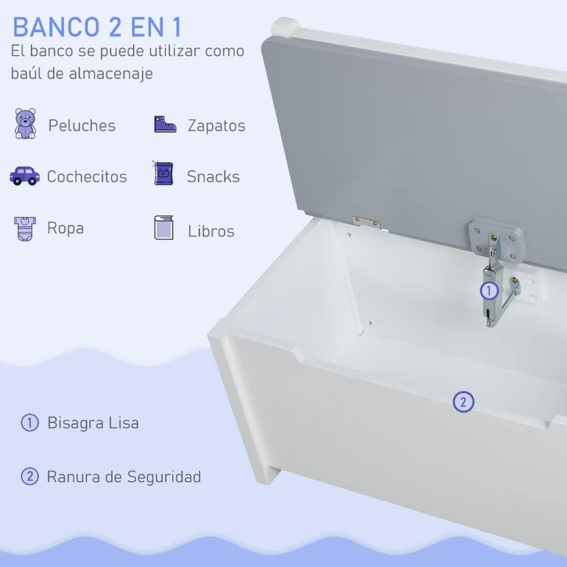 Homcom - Conjunto Infantil Mesa + Banco + 2 sillas madera