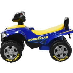 Homcom - Correpasillos Quad Cuatrimoto GOODYEAR Azul HomCom