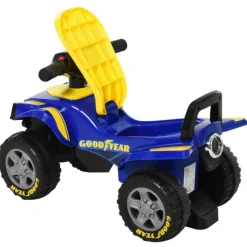 Homcom - Correpasillos Quad Cuatrimoto GOODYEAR Azul HomCom