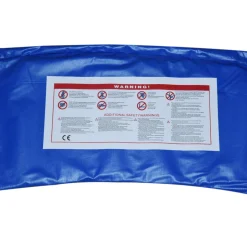 Homcom - Cubierta de protección para cama elástica Ø 305 cm azul