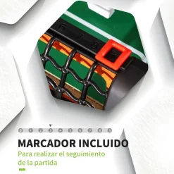 Homcom - Futbolín de mesa 118 x 104 cm