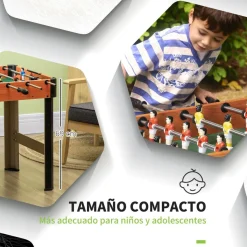 Homcom - Futbolín de mesa 118 x 104 cm
