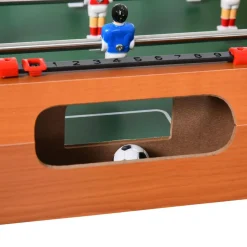 Homcom - Futbolín madera y negro