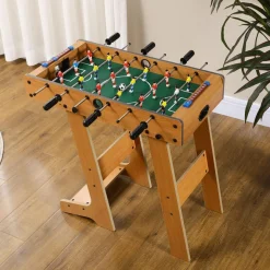 Homcom - Futbolín plegable 69 x 37 cm