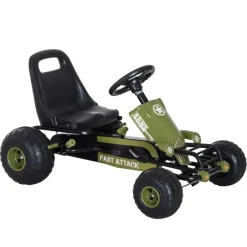 Homcom - Go Kart Racing Deportivo con Embrague