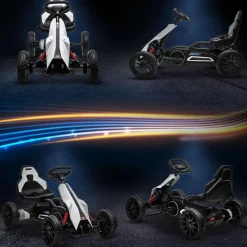 Homcom - Kart eléctrico infantil