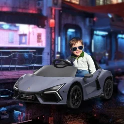 Homcom - Lamborghini Revuelto eléctrico Gris con mando