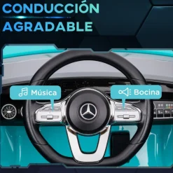 Homcom - Mercedes Benz AMG CLA 45 eléctrico Azul con mando