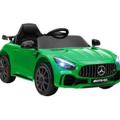 Homcom - Mercedes Benz AMG GTR eléctrico Verde con mando