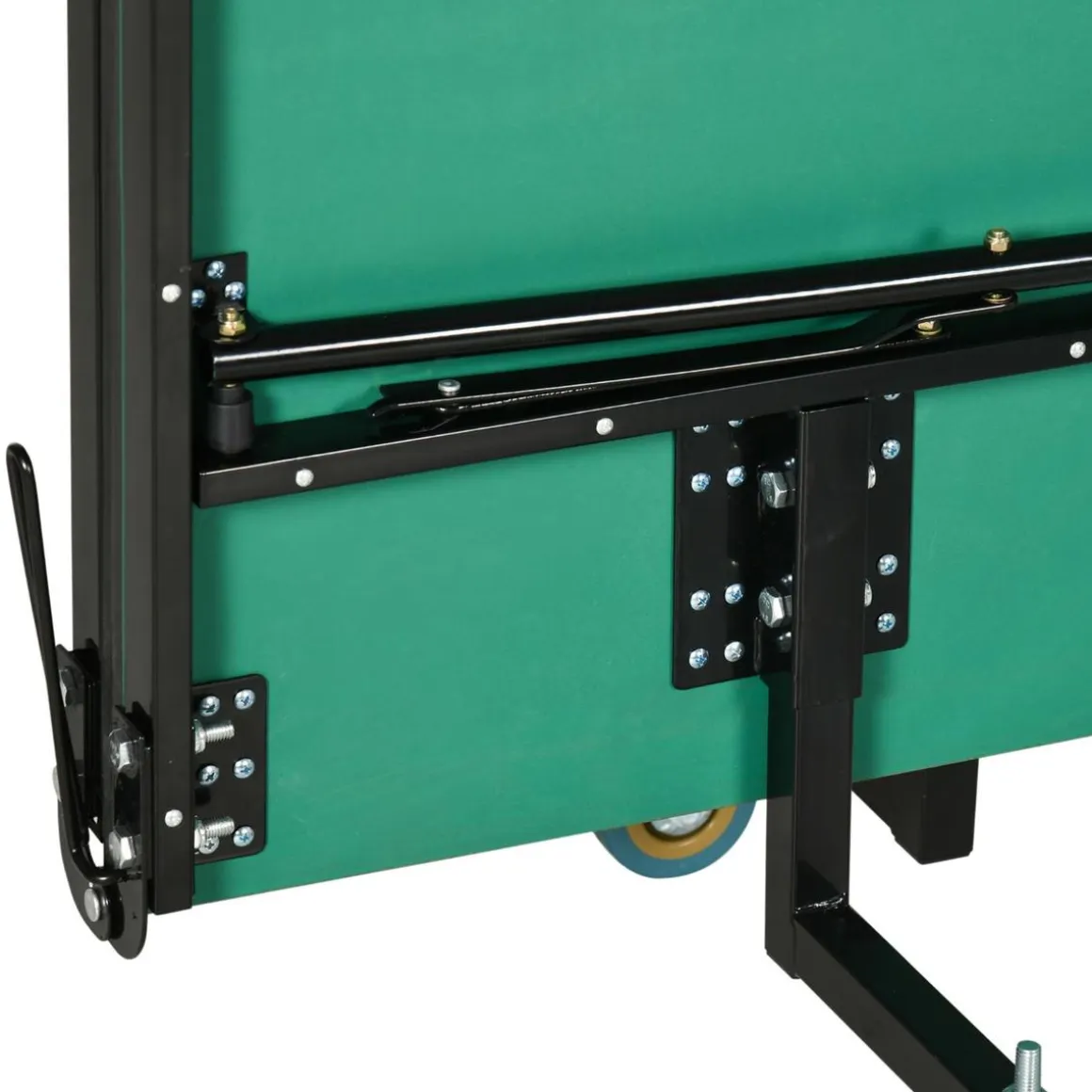 Homcom - Mesa de ping pong plegable